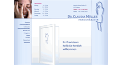 Desktop Screenshot of dr-claudia-mueller.de